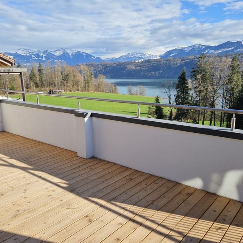 Balkon Terrasse Wohnzimmer